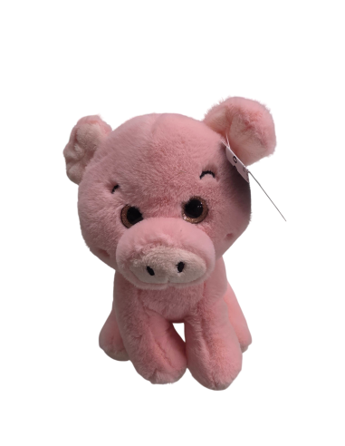 Cerdo de peluche rosa